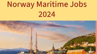 Norway Maritime Shipyard Dockyard Jobs with Work Visa in 2024  Norway Jobsnamneram2533 [upl. by Oiramel257]