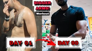 quot90Day arms Transformation From Skinny to Strong Workout amp Diet Plan for Beginners EP04 [upl. by Amick]