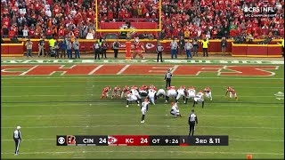 Evan McPherson sends the Bengals to the Super Bowl vs the Chiefs [upl. by Nessy439]