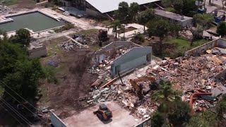 Say goodbye to the old Cape Coral Yacht Club as demolition begins [upl. by Postman399]