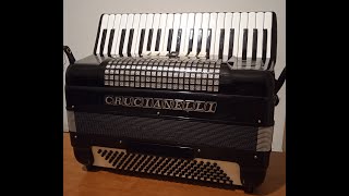 accordion fisarmonica crucianelli 41 120 demo [upl. by Yelir]