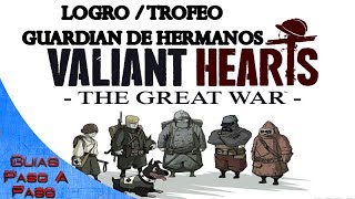 Valiant Hearts The Great War  Logro  Trofeo Guardián de hermanos [upl. by Natasha]