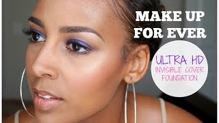 Make Up For Ever Ultra HD Foundation MUFE  First Impression [upl. by Neva171]