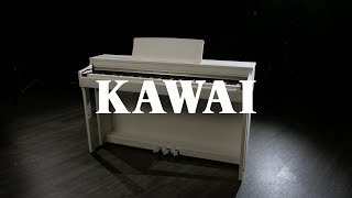 Kawai CN29 Digital Piano Satin White  Gear4music demo [upl. by Nosahc]