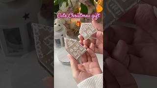 Christmas gift ideas 🎁 tutorial gift christmas handmade christmasdecor [upl. by Erreipnaej]