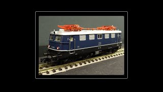 Minitrix N 16146 DB E41 DCC sound [upl. by Ateiluj]