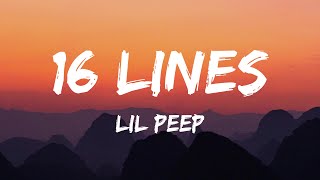 Lil Peep  16 Lines Lyrics [upl. by Etnovad]