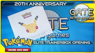 Pokémon Generations Elite Trainerbox 20th Anniversary  Opening Unboxing  Pokemon Karten [upl. by Windsor]