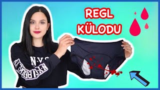 REGL KÜLOTLARINI DENEDİM Pedlere veda  Sürekli kullanır mıyım pratik mi [upl. by Nylg]