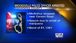 Brooksville police officer arrested in Lowndes County [upl. by Germaine71]