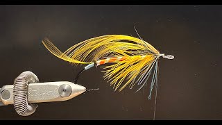 Live classic salmon fly tying tying the Traherne pattern Juno part 1 [upl. by Paucker]