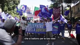 Linchiesta di FanpageIt dentro Gioventù nazionale il movimento giovanile di Fratelli dItalia [upl. by Nylanna]