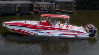 38 OPEN RENEGADE CENTER CONSOLE LAKE OF THE OZARKS BOATS [upl. by Siradal]