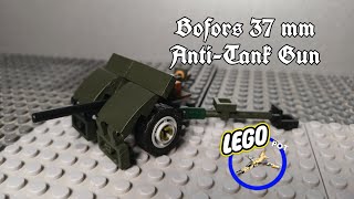 Bofors 37 mm AntiTank Gun из лего [upl. by Severson448]