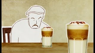 Latte Macchiato ein deutsches ModeGetränk  Karambolage  ARTE [upl. by Nauqaj]