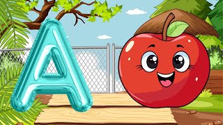 A Apple Song  Inspired By ABC song Gracies Corner  Nursery Rhymes  Kids Songs 67 [upl. by Leonerd116]