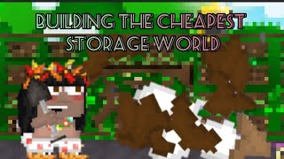 BACK TO GT New storage world using 20 wls 😱  Growtopia [upl. by Weir]