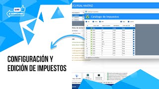 Configuración y Edición de Impuestos en Akasia Punto de Venta [upl. by Martinelli]