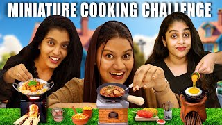 MINIATURE COOKING CHALLENGE 🤩  MINI KITCHEN ൽ വാശിയേറിയ മത്സരം  PULLOTHI [upl. by Jacky]