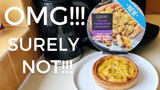 New Luxury Filled Yorkshire Pudding CORONATION CHICKEN In Iceland Review [upl. by Ssac]