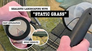 Mastering static grass application for superrealistic model landscape textures [upl. by Lleon]