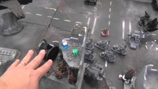 Dark Angels versus Chaos Space Marines [upl. by Sauls355]