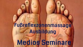 Fußreflexzonenmassage Ausbildung  Fußreflexzonenmassage lernen Fußreflexzonenmassage Anleitung [upl. by Mitzie]