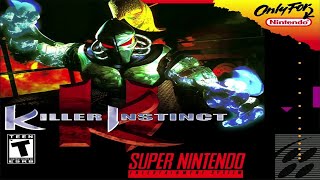 Killer Instinct  SNES  Moves Fatalities and Codes [upl. by Ahtrim]