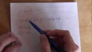 Mathematik  Quadratische Ungleichung [upl. by Jelena121]