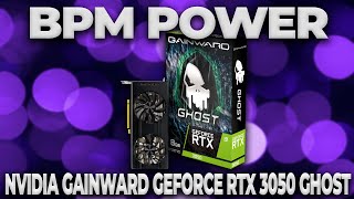 NVIDIA Gainward GeForce RTX 3050 Ghost close up and details [upl. by Ilesara]