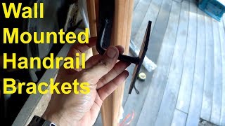 DIY Handrail Brackets [upl. by Natsirc200]