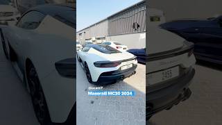 Maserati MC20 2024 Spotted in Dubai maserati maseratimc20 sportscar shortsvideo short shorts [upl. by Eugenie]