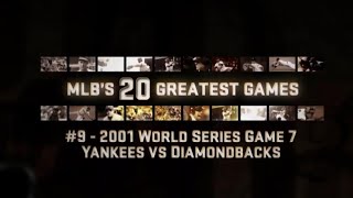 MLB Greatest Games 2001 World Series Game 7 09 [upl. by Fe262]