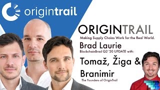 OriginTrail  Crypto Interview  BlockchainBrad  Supply Chain for REAL Enterprise  Crypto Company [upl. by Akelam440]