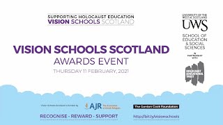 Vision Schools Scotland Awards Event 2021 [upl. by Wein523]