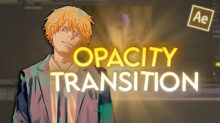 Advanced Opacity Transition  After Effects AMV Tutorial [upl. by Gavette768]