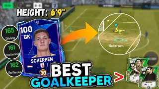 UCL KJELL SCHERPEN is TALLEST amp BEST GOALKEEPERS in Fc Mobile 🔥 [upl. by Alledi672]