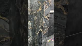 black tiles floor design bathroom [upl. by Akemal]