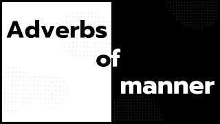 👍📌16 ADVERBIOS DE MODO EN INGLÉS  Adverbs of manner [upl. by Olenolin]