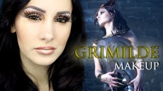 GRIMILDE Makeup Tutorial [upl. by Barbi]