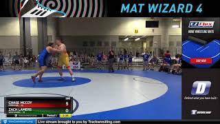 Mat 7 285 Chase McCoy Missouri Vs Zach Lamers Wisconsin [upl. by Kahler]