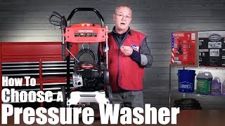 How To Choose The Right Pressure Washer  Buying Guide [upl. by Kaile]