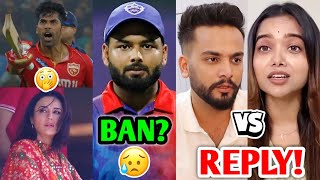 HOW People were So CONFUSED by this🤨 Rishabh Pant BAN Manisha Vs Elvish Ashish Bhuvan Bam [upl. by Nosmas]