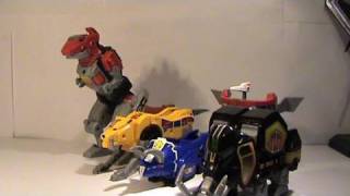 Mighty Morphin Power Rangers 2010 Dino Megazord [upl. by Hill]