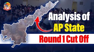 Analysis of AP State Round 1 Cut Off of NEET 2024  NEET 2024 Cutoff  srichaitanyagosala [upl. by Kosel]