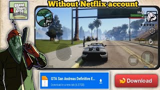 GTA SA Definitive Edition Mobile Android MOD PACK V2 Graphics GFX Realistic 4K HDR gameplay [upl. by Grae]