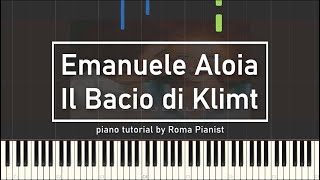 Emanuele Aloia  Il Bacio di Klimt piano tutorial [upl. by Terris]