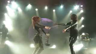 Lindsey Stirling and Lzzy Hale Live HD  Shatter Me Los Angeles 15 May 2014 [upl. by Lynsey]