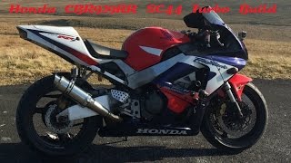 Honda CBR929RR SC44 Turbo Build Part 1 [upl. by Rosabelle]