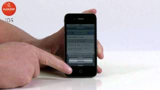 Configura tu iPhone 4 con EUSKALTEL  Congifuración email [upl. by Etnoed]